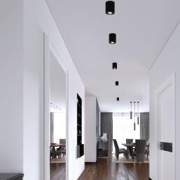 Foco SILOS negro - ALEMAR