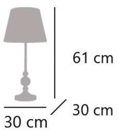 Sobremesa MARELA cuero 1 x 40w e-27 - AJP