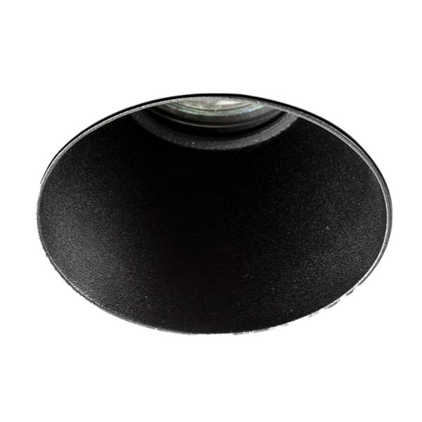 Empotrable sin marco FRESH negro IP65 trimless Gu10 Faro