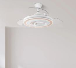 Ventilador Sultan Fabrilamp Blanco - Motor DC Ø107cm