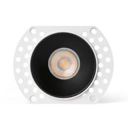 Empotrable Trimless FLAC negro IP44 Faro Barcelona