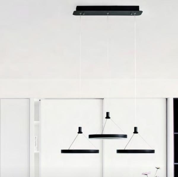 Lampara KELEKTRON - HOOP 3 colgante Iluminación LED 