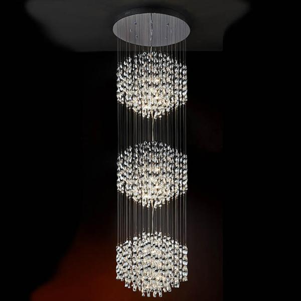 Lámpara Espiral Schuller - colgante 3 bolas - LED