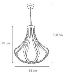 Lámpara Shine-X - Mimax Lighting. Lámpara colgante LED