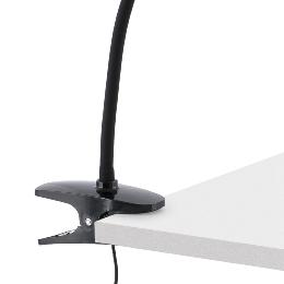 Flexo LENA pinza negro LED 3W Faro Barcelona 
