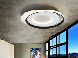 PLAFON ·LIMBOS· BLANCO/NEGRO - SCHULLER