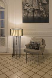 Lámpara de pie LINDA negro Faro Barcelona