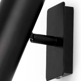 Aplique LINK negro 1 luz Faro Barcelona