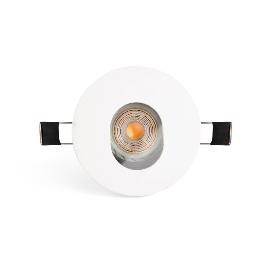 Empotrable NIVA Pinhole IP65 orientable Blanco Faro