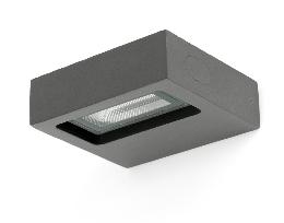 Aplique Taima Faro gris oscuro. Iluminación de exterior LED.