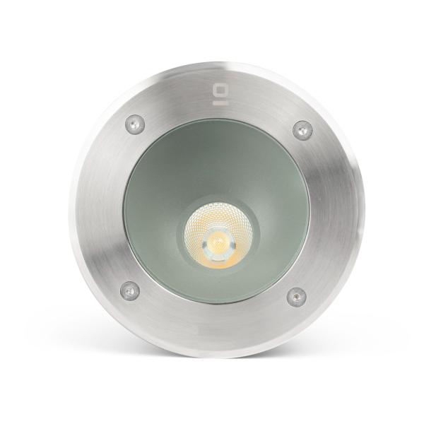 Empotrable suelo SALT LED asimetrico inox Faro 