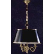 Colgante bronce con pantalla serie classic. VILLALBA