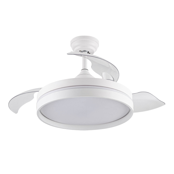 Ventilador Nalon Blanco Fabrilamp - Motor DC Ø109cm