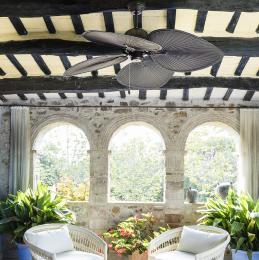 Ventilador CUBA Marron - FARO Ø132cm