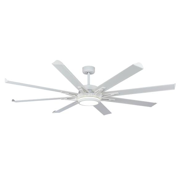 Ventilador GRADO Blanco Fabrilamp - Motor DC Ø198cm