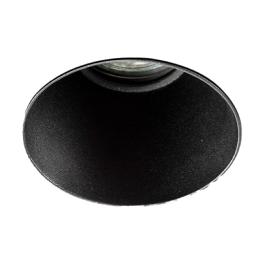 Empotrable sin marco FRESH negro IP65 trimless Gu10 Faro