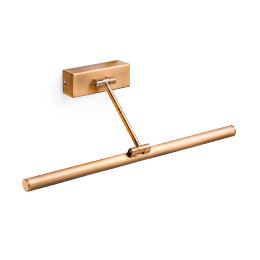 Iluminacuadros MAGRITTE 450 oro viejo LED Faro