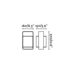 Sobremesa LULA S Negra Faro Barcelona