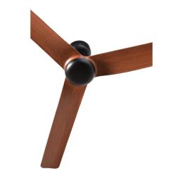 Ventilador Punt FARO Sin luz Negro/Madera 130cm.Ø