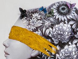 Cuadro PERFIL II Schuller - Pintura 120x90 cm