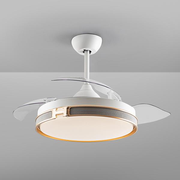 Ventilador HERON Blanco - Schuller - Motor DC LED Ø106cm