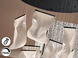 VELOS LAMPARA 13L NEGRO DIMABLE - SCHULLER