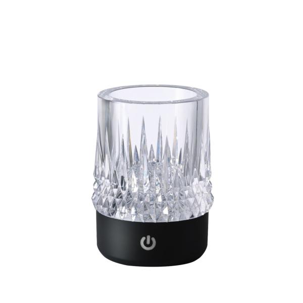 Sobremesa Portatil Bateria LED - Lax Mantra Negro Mate