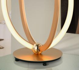 Sobremesa OCELLIS Oro Rosa - Schuller - Luz LED