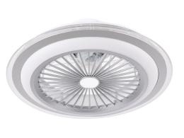 Ventilador SANTA ANA Gris - Fabrilamp. Ø52cm Luz LED