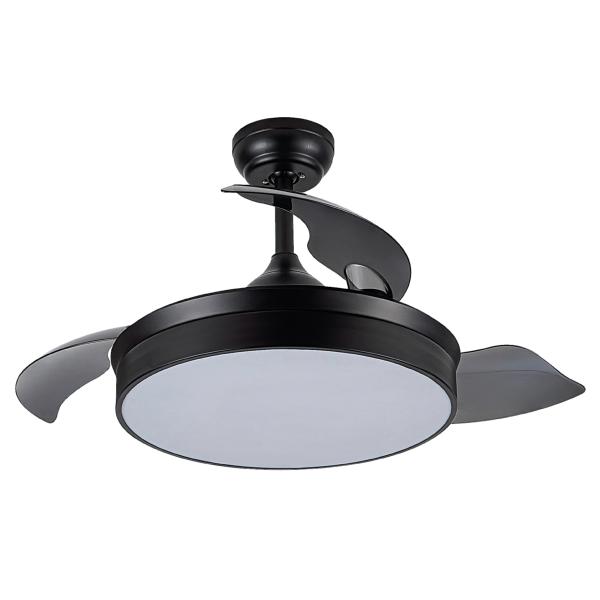 Ventilador CALA Negro - Fabrilamp. Motor DC Ø91cm