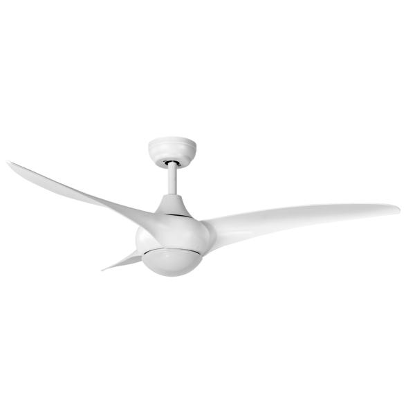 Ventilador CANEA Blanco Fabrilamp - Motor DC. 134cm.Ø