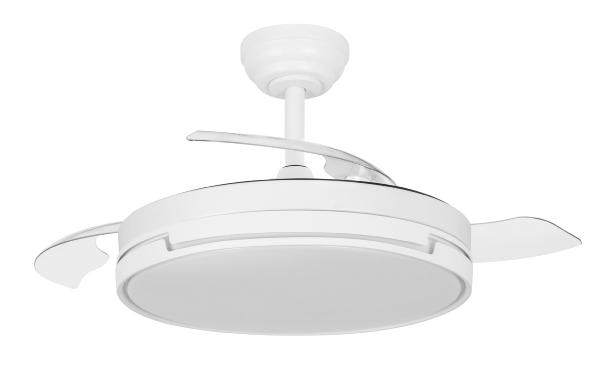 Ventilador Papiro Blanco Fabrilamp - Motor DC Ø107cm