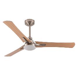 Ventilador CORO Niquel Fabrilamp - Motor DC Ø132cm