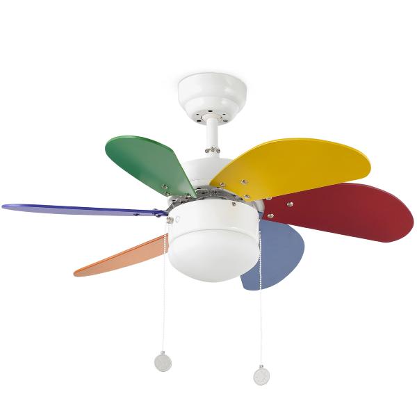 Ventilador de techo Palao FARO Multicolor 81cm.Ø