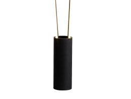 Lampara de pie Vertical Mantra Negra - 2 Luces LED - 180cm