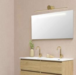 Aplique led NASIR latón led 18w 800lm 4000k - ALEMAR