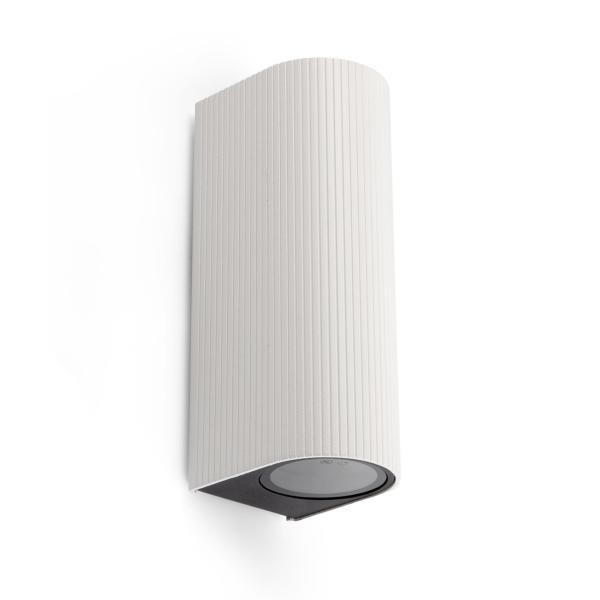 Aplique exterior ESTELA blanco 2 luces Faro Barcelona