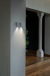 Aplique pared STAN 1 luz aluminio Faro Barcelona