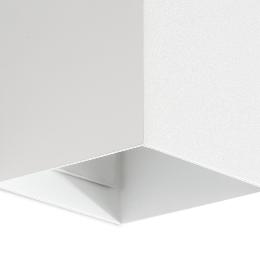 Aplique LUNE 2 Luces cuadrado blanca Faro Barcelona