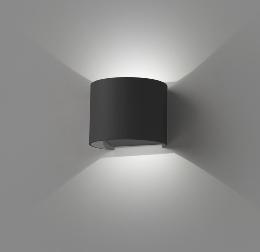 Aplique Sunset Faro gris oscuro - Iluminación LED.