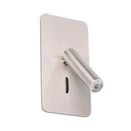 Aplique Empotrado SUAU niquel LED Faro Barcelona 