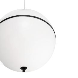 Colgante DOME M negra Faro Barcelona