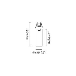 Empotrable STAN SLIM orientable negro Faro