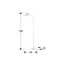 ESINO- PIE SALON 1L BLANCO - SCHULLER