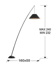 PIE SALON ·JUNCO· NEGRO - SCHULLER