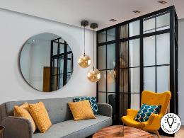 Colgante DARK ø20- Schuller. Bombilla LED G9