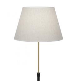 Lampara de pie Kendal Negro Laton Alemar - Bombilla E27