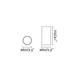 Plafon STAN oro satinado Faro Barcelona 