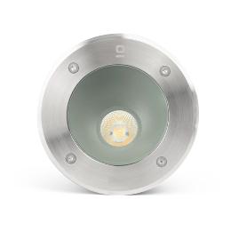 Empotrable suelo SALT LED asimetrico inox Faro 