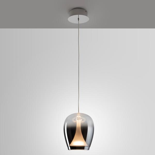 SUSPIRO LAMPARA CROMO/SMOKY D18 - SCHULLER